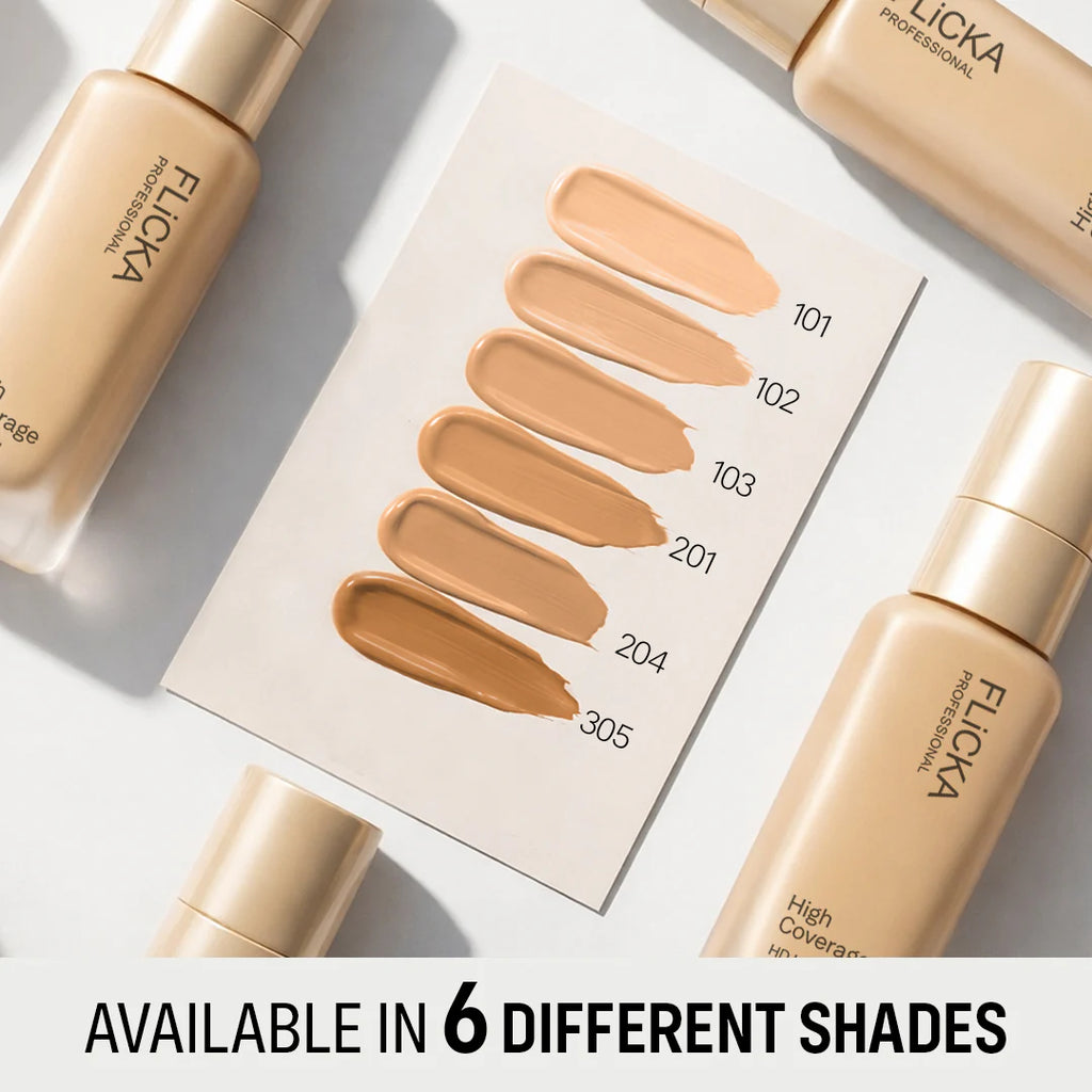 FLiCKA HD Dewy Liquid Foundation